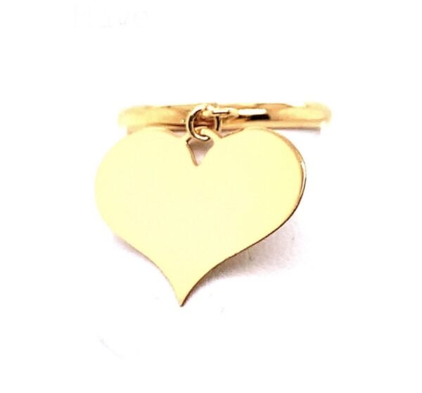Anello Cuore Pendente