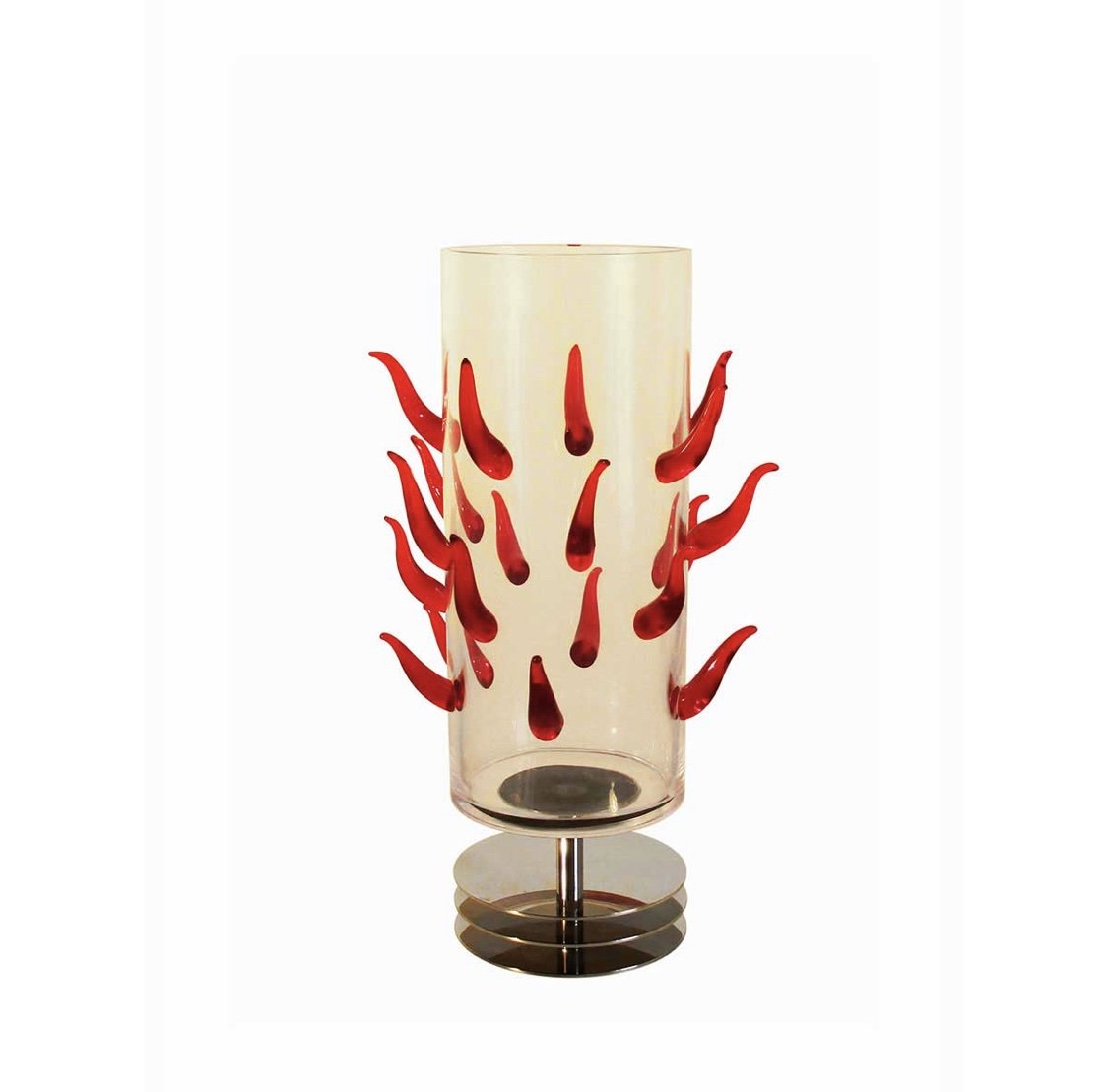 Vaso Fiamme di Cleto Munari