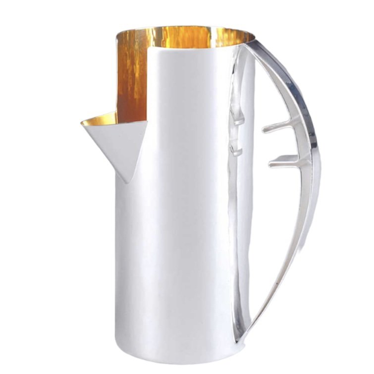 Caraffa argento Carlo Scarpa di Cleto Munari