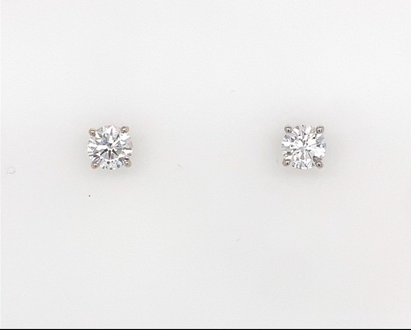 Orecchini punto luce 1.00 ct